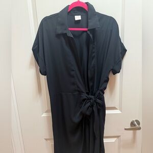 Elegant Black Mini Dress